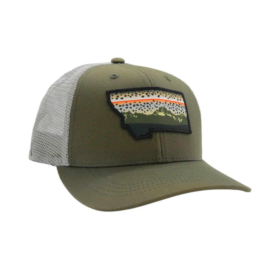 RepYourWater - Wild Montana Rainbow Standard Fit Hat - Hats - Fly Fish Food