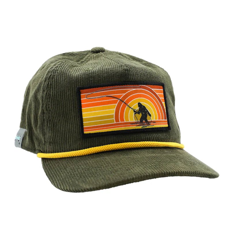 RepYourWater - Sunset Squatch Corduroy Edition Hat - Hats - Fly Fish Food