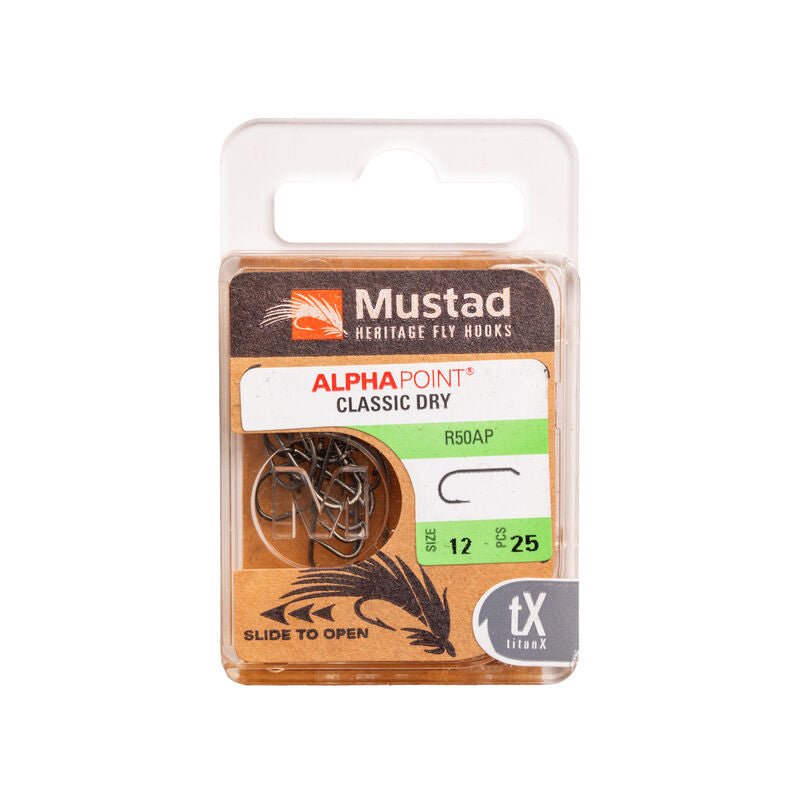 Mustad - Classic Dry Hook R50AP - Hooks &amp; Shanks - Fly Fish Food