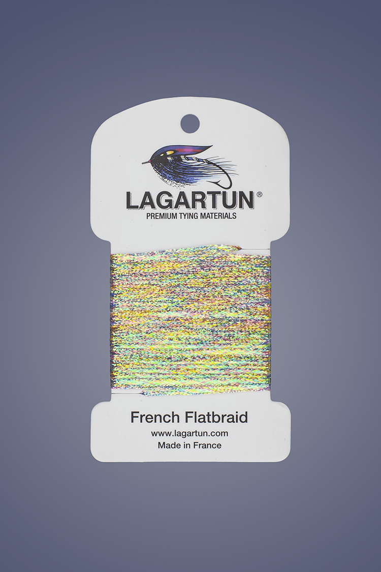 Lagartun Flatbraid - Wire , Tinsel &amp; Lead - Fly Fish Food