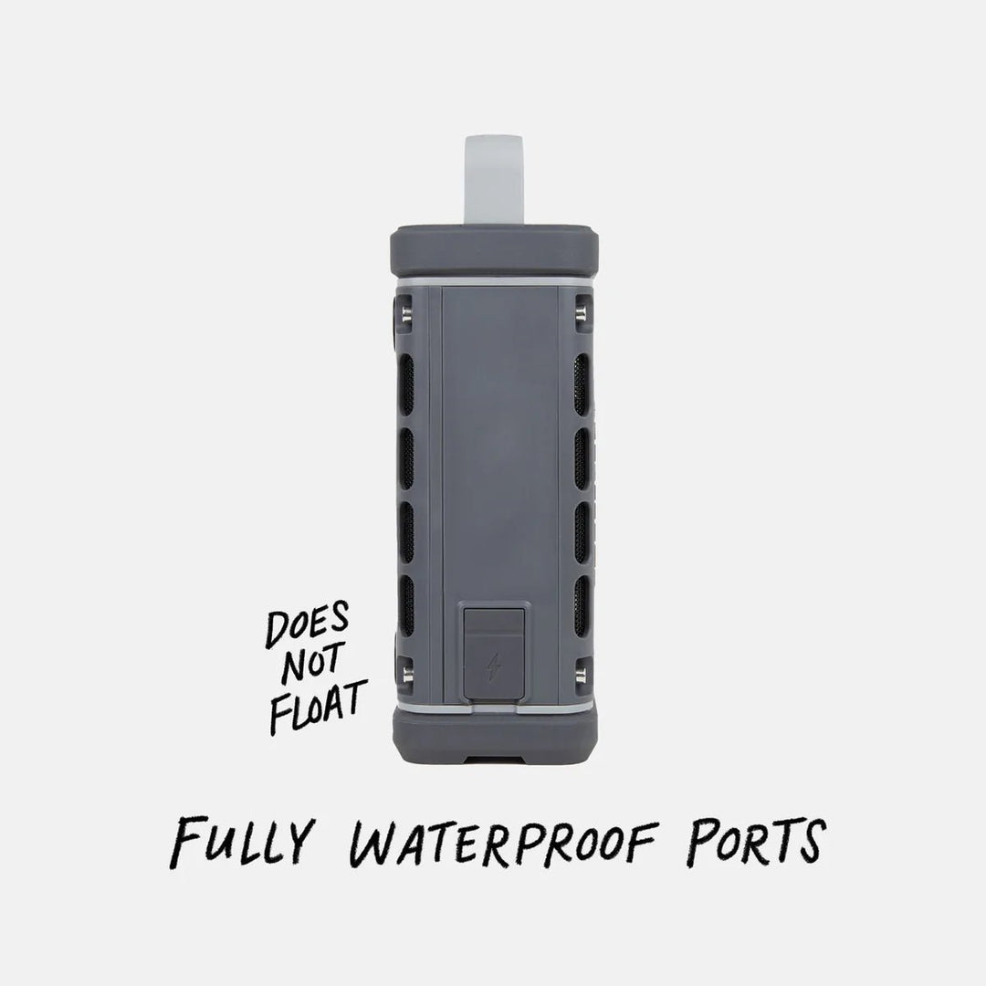Turtlebox Audio Ranger Speaker - Gray - On Water Accessories - Fly Fish Food