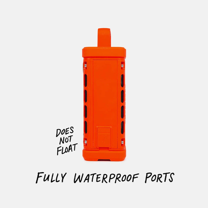 Turtlebox Audio Ranger Speaker - Orange - On Water Accessories - Fly Fish Food
