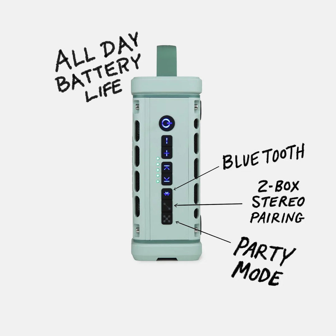 Turtlebox Audio Ranger Speaker - River Rock - On Water Accessories - Fly Fish Food