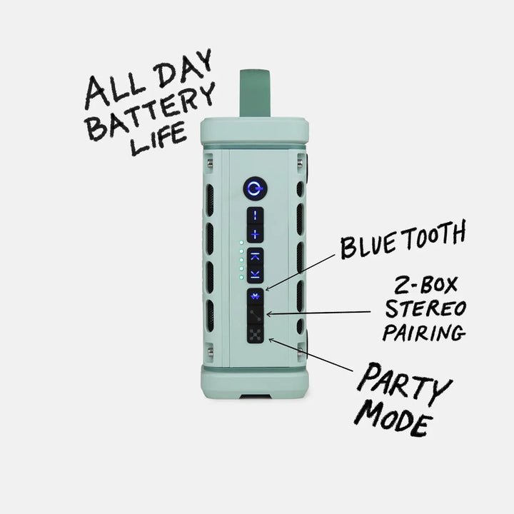 Turtlebox Audio Ranger Speaker - River Rock - On Water Accessories - Fly Fish Food