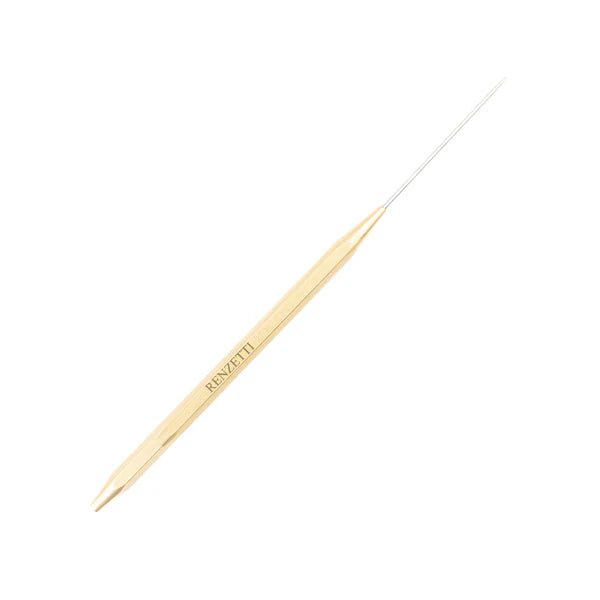 Renzetti - Brass Dubbing Needle Large w/ Half Hitch - Tying Tools - Fly Fish Food
