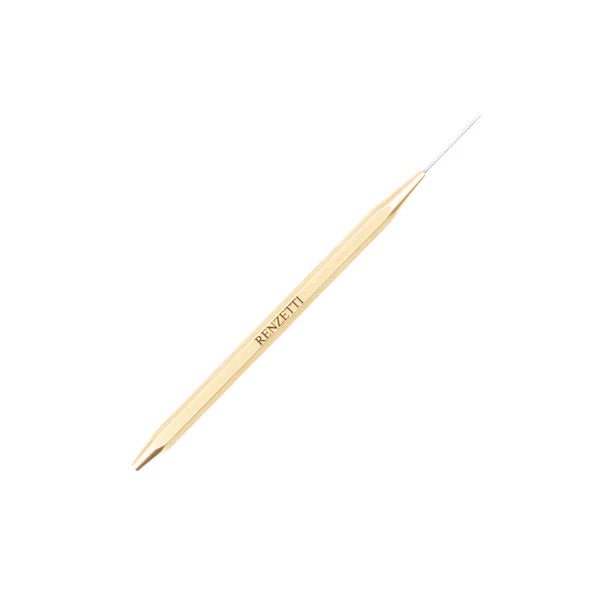 Renzetti - Brass Dubbing Needle Small w/ Half Hitch - Tying Tools - Fly Fish Food