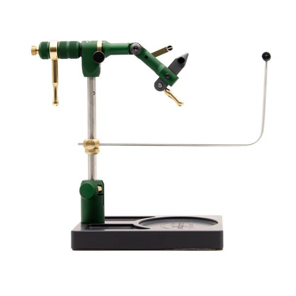 Renzetti - Master Vise - Hunter Green Anodized w/Black Deluxe Pedestal Base - Tools &amp; Vises - Fly Fish Food