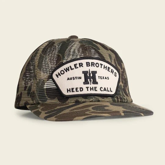 Howler Bros - Feedstore Snapback - Camo - Hats - Fly Fish Food