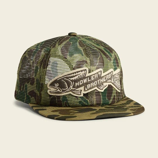 Howler Bros - Trout Bolt Snapback - Camo - Hats - Fly Fish Food