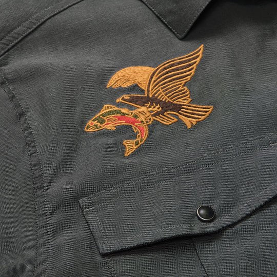 Howler Bros - Gaucho Snapshirt - Osprey Prey - Apparel - Fly Fish Food
