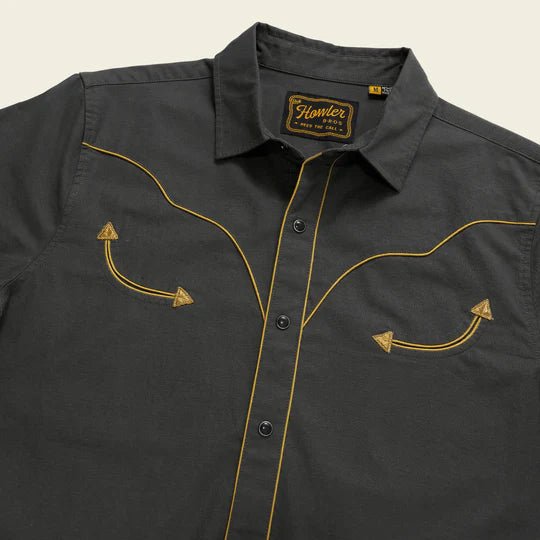 Howler Bros - Broncbuster Snapshirt - Antique Black - Apparel - Fly Fish Food