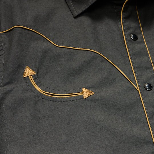 Howler Bros - Broncbuster Snapshirt - Antique Black - Apparel - Fly Fish Food