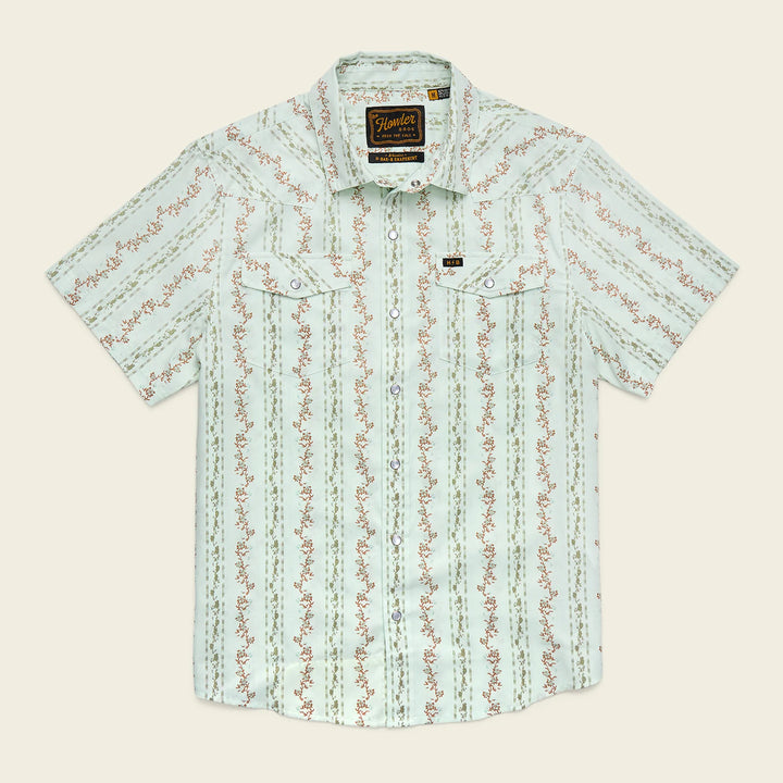 Howler Bros - H Bar B Snapshirt - Hibiscus Ribbons: Mint - Apparel - Fly Fish Food