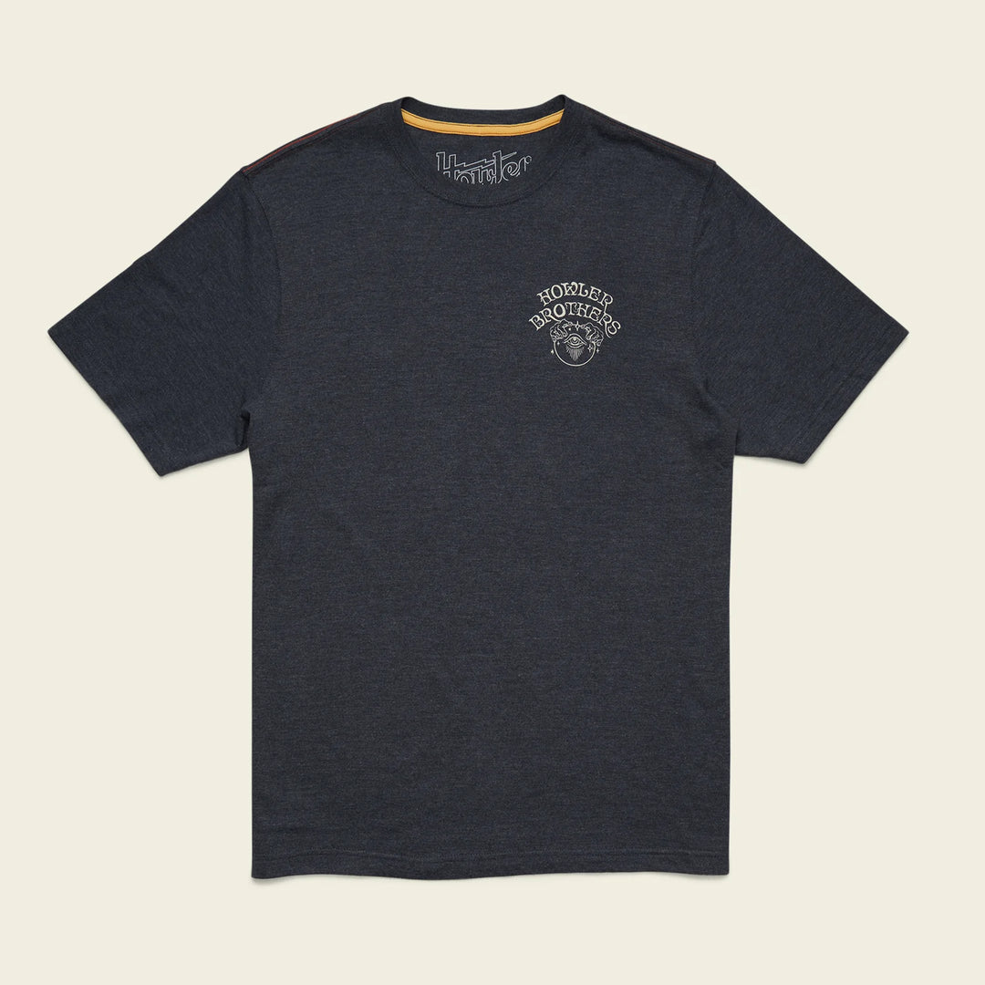 Howler Bros - River Wizard T-Shirt - Navy Heather - Apparel - Fly Fish Food