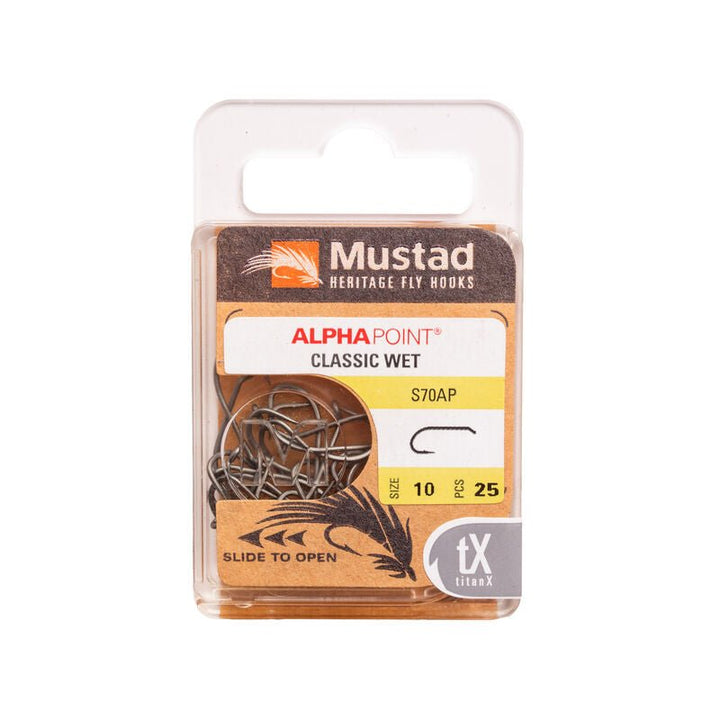 Mustad - Classic Wet Hook S70AP - Hooks &amp; Shanks - Fly Fish Food