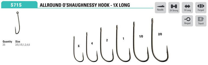 Mustad - Salt Streamer Hook S71SAP - Hooks &amp; Shanks - Fly Fish Food