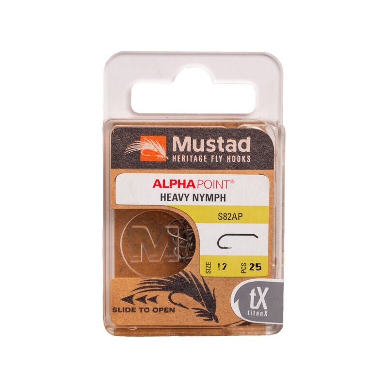 Mustad - Heavy Nymph S82AP - Hooks &amp; Shanks - Fly Fish Food