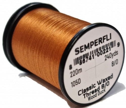 Semperfli Classic Waxed Thread - 8/0 Bulk Spool - Thread - Fly Fish Food
