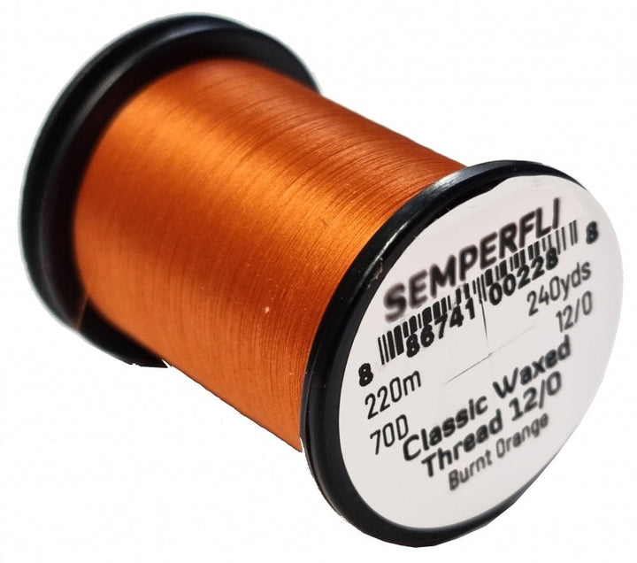 Semperfli Classic Waxed Thread - 12/0 Bulk Spool - Thread - Fly Fish Food