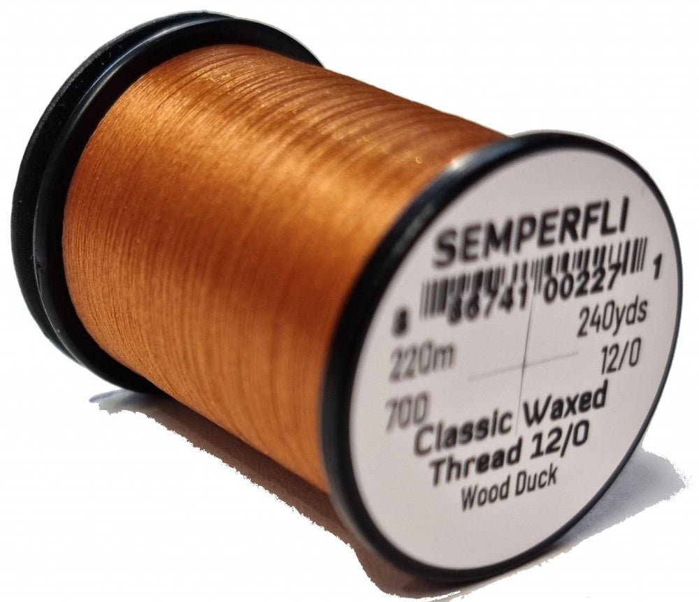 Semperfli Classic Waxed Thread - 12/0 Bulk Spool - Thread - Fly Fish Food