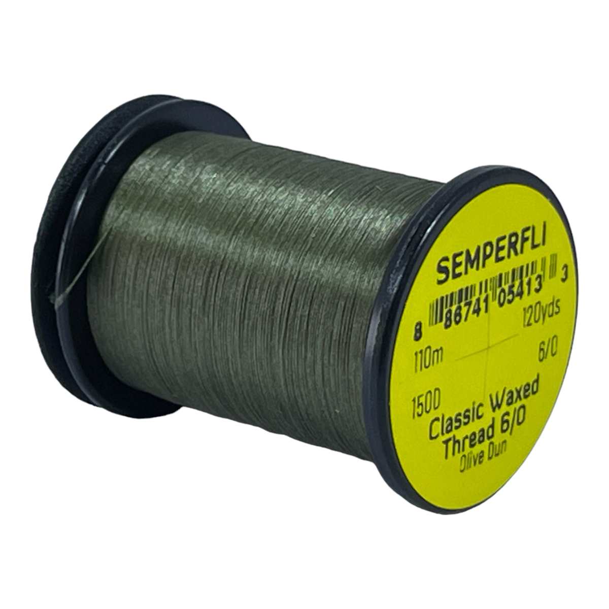 Semperfli Classic Waxed Thread - 6/0 - Thread - Fly Fish Food