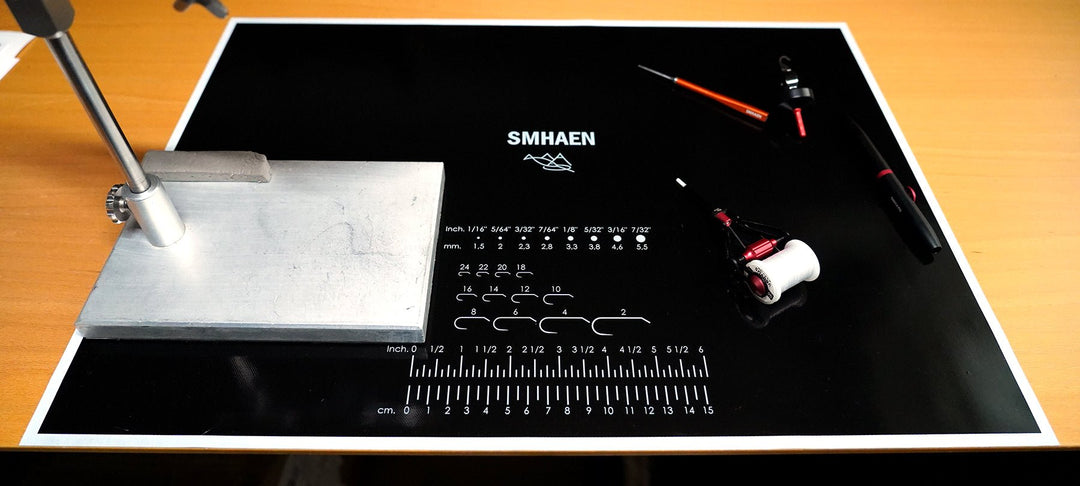 Smhaen Fly Tying Mat - Fly Tying Accessories - Fly Fish Food
