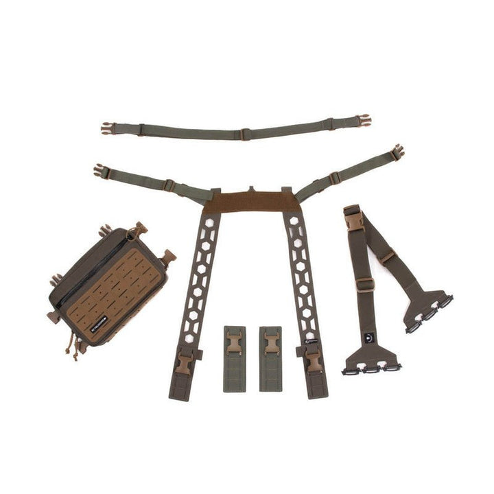 Scout Chest Rig Angler System - Ranger Green - Packs &amp; Bags - Fly Fish Food