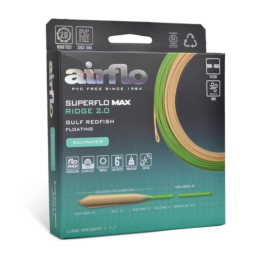 Airflo Superflo Max Ridge 2.0 - Gulf Redfish - Fly Lines - Fly Fish Food