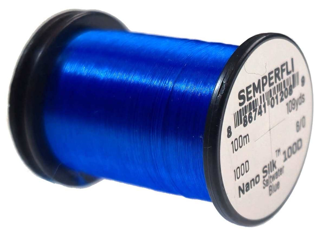 Semperfli Nano Silk Saltwater 100D - Thread - Fly Fish Food