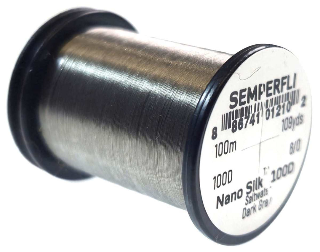Semperfli Nano Silk Saltwater 100D - Thread - Fly Fish Food