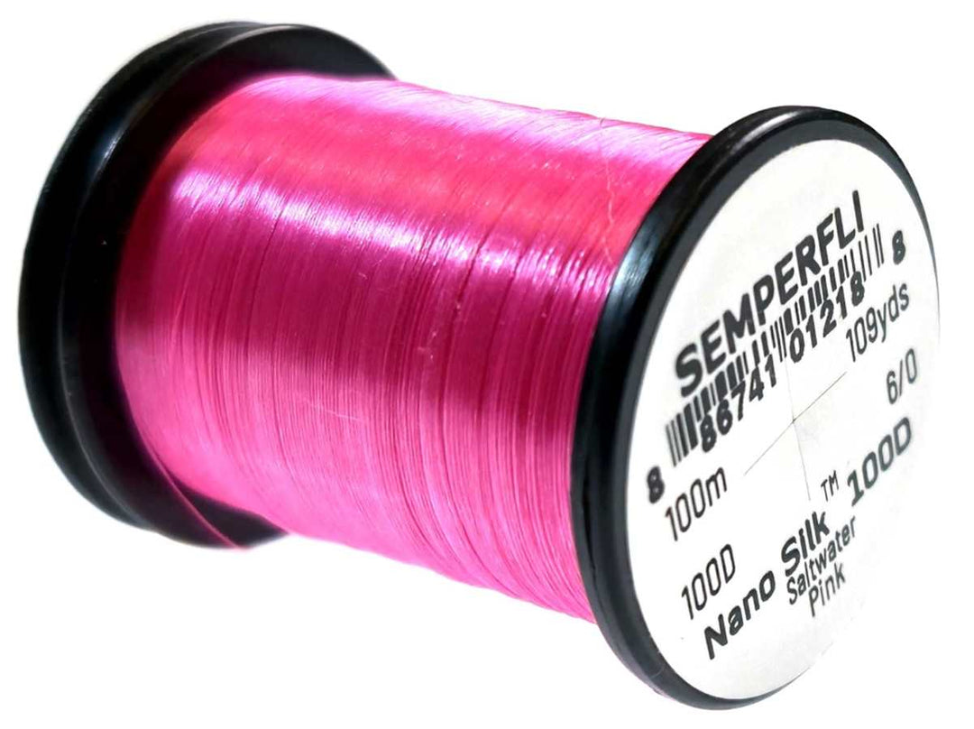 Semperfli Nano Silk Saltwater 100D - Thread - Fly Fish Food