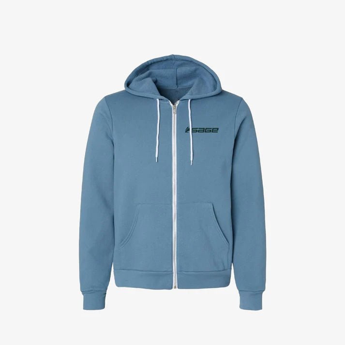 Sage Creekside Zip Hoodie - Steel Blue - Apparel - Fly Fish Food