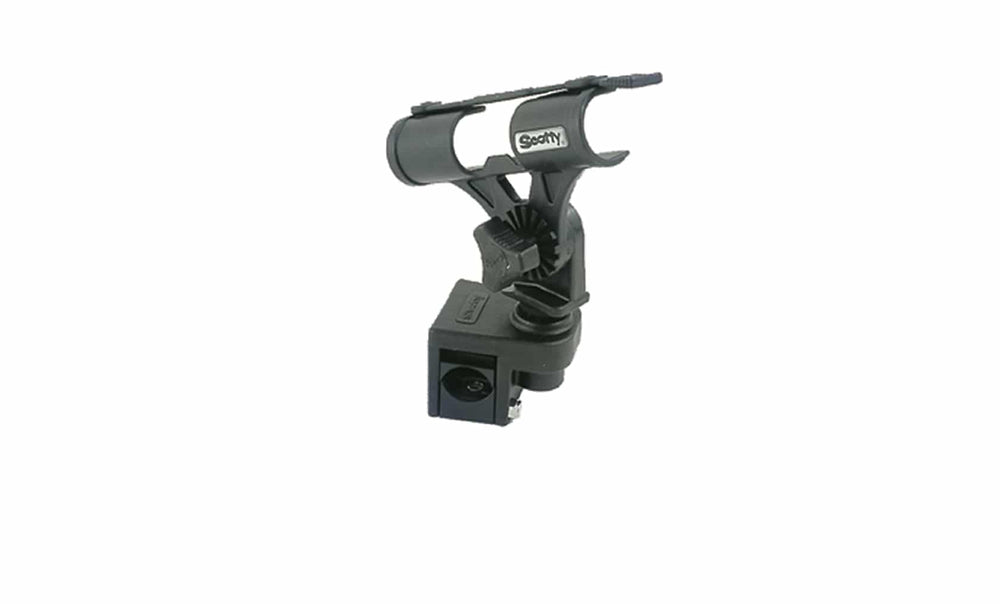 Scotty Fly Rod Holder w/1x1 Rail Mount (Pontoons) - Float Tubes & Accessories - Fly Fish Food