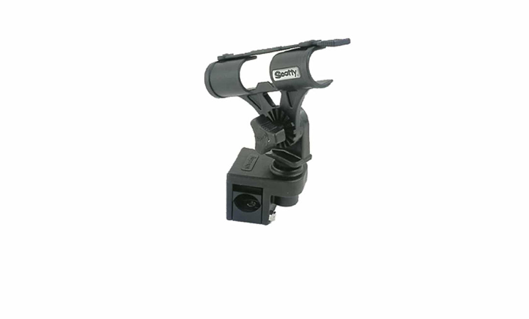 Scotty Fly Rod Holder w/1x1 Rail Mount (Pontoons) - Float Tubes &amp; Accessories - Fly Fish Food