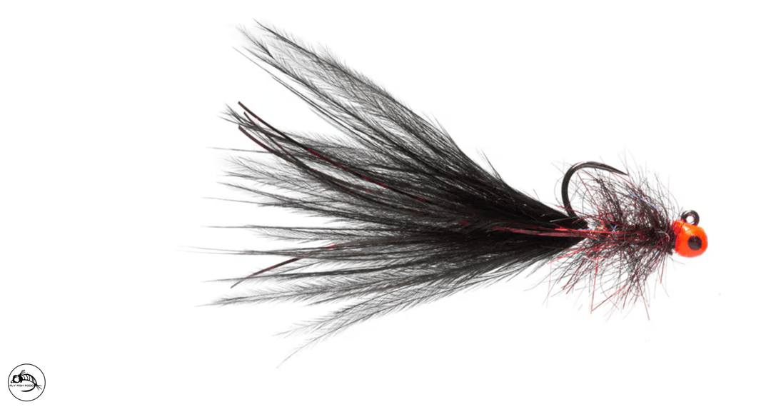 Micro Balanced Bung Leech - Black - Flies - Fly Fish Food