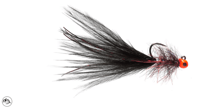 Micro Balanced Bung Leech - Black - Flies - Fly Fish Food