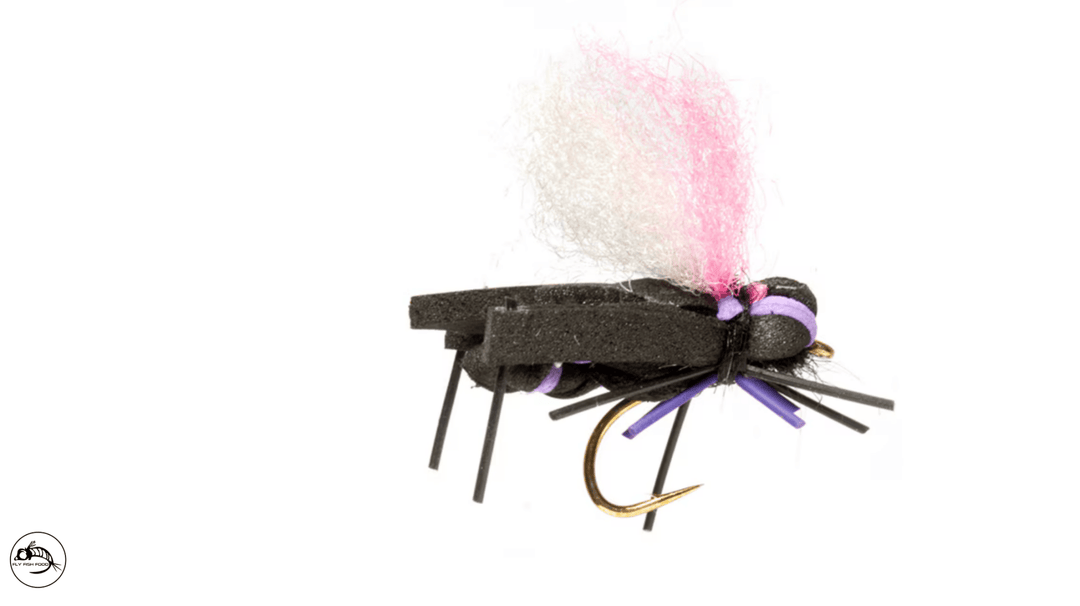 Hoptimus Prime - Black &amp; Purple - Flies - Fly Fish Food