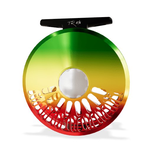 Abel TR Fly Reel - Rasta Fade 5/6 - Reels - Fly Fish Food