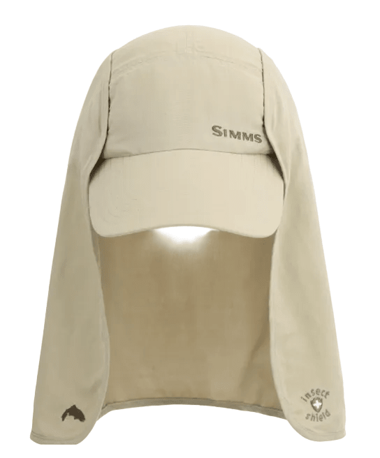 Simms - Bugstopper Sunshield Cap - Stone - Apparel - Fly Fish Food