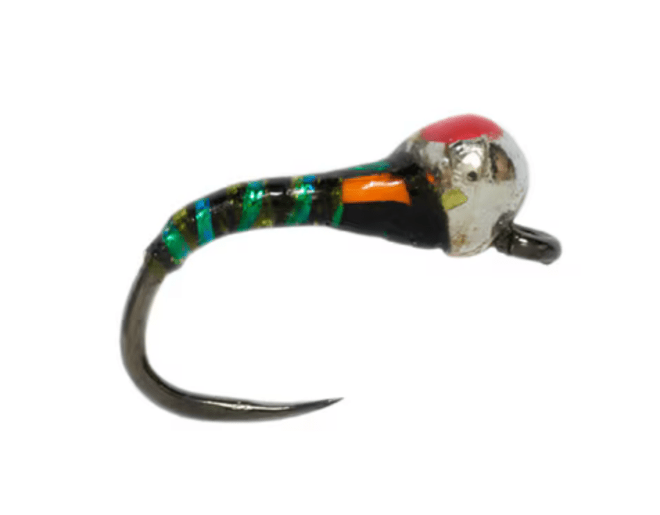 Crostons Bung Buzzer - Olive - (Red) Barbless - Flies - Fly Fish Food