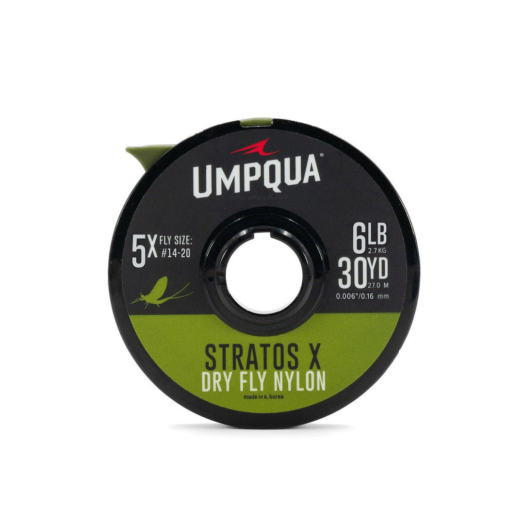 Umpqua Stratos X Dry Fly Nylon Tippet - Tippet, Leader &amp; Accessories - Fly Fish Food