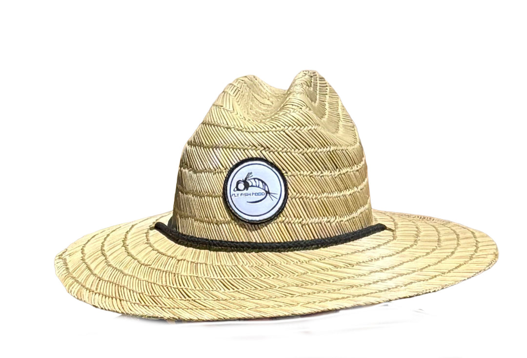 Fly Fish Food Logo Straw Hat - Hats - Fly Fish Food