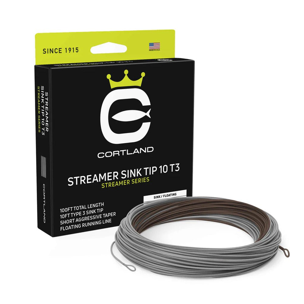 Cortland Streamer Sink Tip 10 T3 - Fly Lines - Fly Fish Food