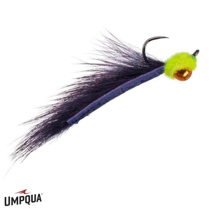 Sunny Side Leech - Purple/Chartreuse - Flies - Fly Fish Food