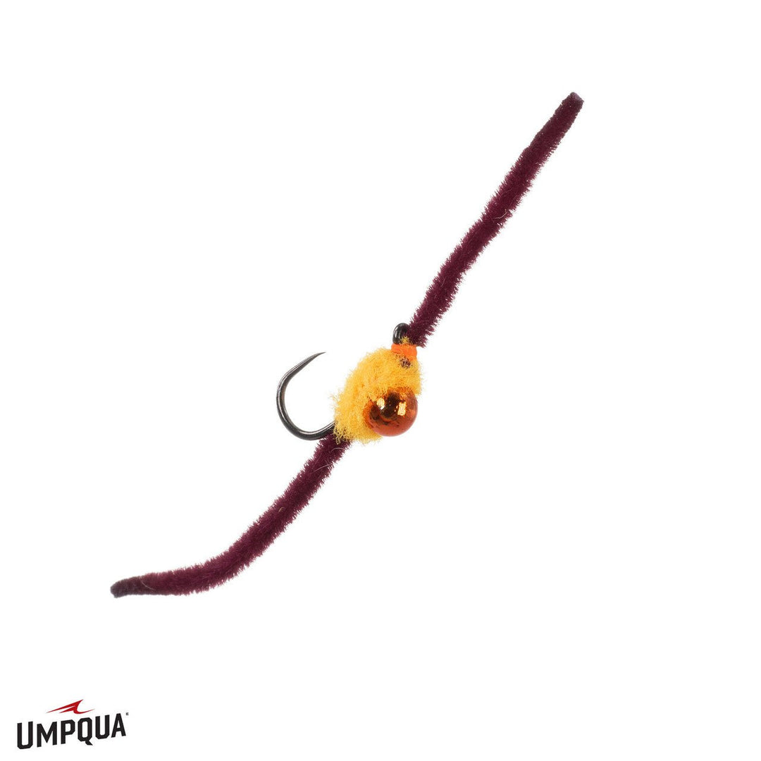 Sunny Side Wriggler - Wine - Flies - Fly Fish Food
