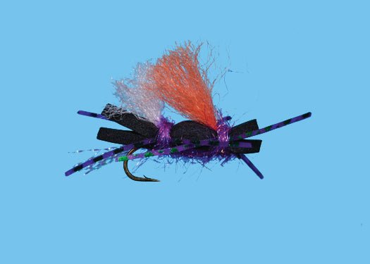 Extra Chubby Chernobyl - Purple - Flies - Fly Fish Food