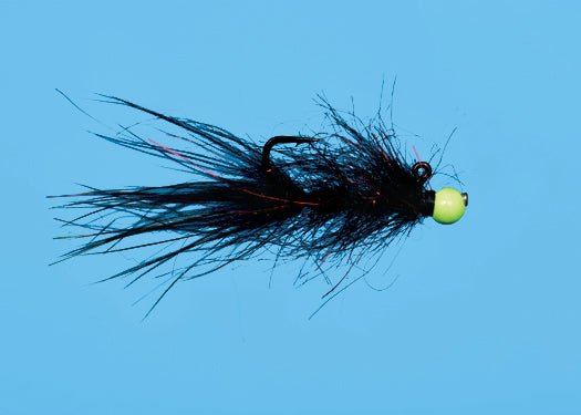 Balanced Leech - Black - Flies - Fly Fish Food