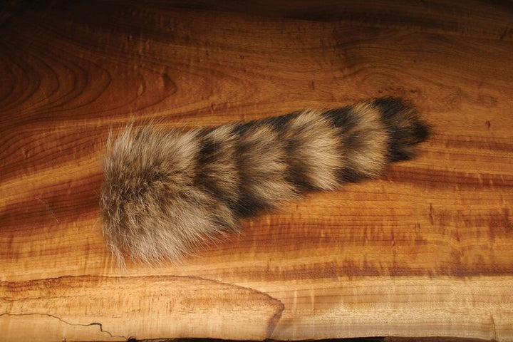 Complete Raccoon Tail - Hair &amp; Fur - Fly Fish Food