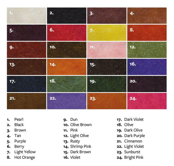Fulling Mill Tactical Microflash Dub UV - Dubbing - Fly Fish Food