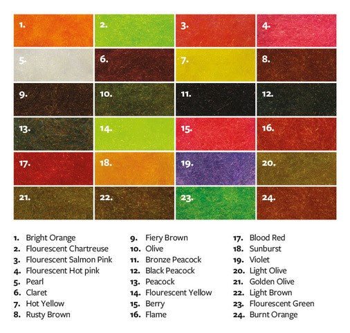 Fulling Mill Tactical Microflash Dub - Dubbing - Fly Fish Food